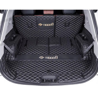 Tapis de coffre en cuir durable pour Chery Tiggo 8 Pro MAX 2022 2023, tapis de protection de coffre arrière Plus 2021 2020 2024 2025 2026