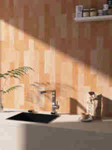 Azulejos de cerámica <span class=keywords><strong>Moha</strong></span> de 75x300 mm, 44 piezas por caja, 1 metro cuadrado por caja, 19 kg por caja, 80 cajas por paleta, múltiples colores para decoración de paredes. - Product Image 4