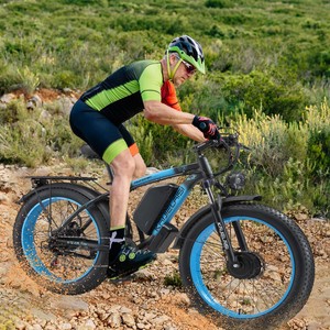 Bicicleta Kaijielais V3 con Doble Motor y Batería Integrada de 48V 23Ah, Cuadro de Aluminio, 21 Velocidades, Bicicleta de Montaña para Adultos, Motor Dual V3 - Product Image 6