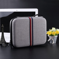 Petite coque rigide EVA batterie pochette de rangement organisateur étui étanche pour accessoires numériques pour écouteurs étui de transport