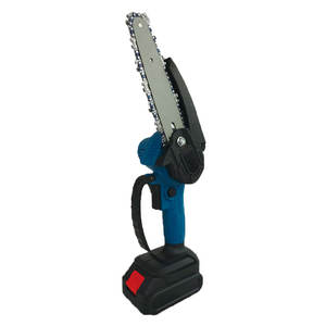 Motosega a Batteria 21V Senza Fili 4-6 Pollici Mini Motosega Elettrica Portatile Taglio a Una Mano per Legno Batteria Fai-da-Te 500W - Product Image 1