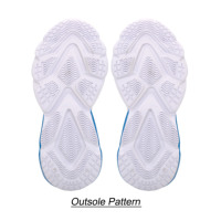 Semelle de chaussure de sport décontractée pour jeunes, profil arqué amincissant, absorption des chocs, en mousse EVA légère, personnalisable en gros