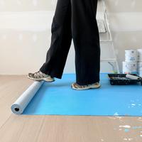 Rouleau de protection de sol respirant le plus vendu – Feutre auto-adhésif pour peintre, protection de revêtement de sol