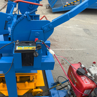 Machine à blocs QMY4-45 Diesel, 3200 pièces en 8 heures, machine à fabriquer des briques creuses en béton, prix compétitif