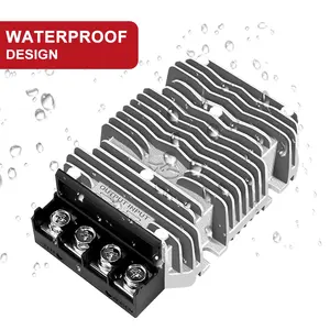 9-44V a 12,6 V 14,6 V 16,8 V 18,2 V 25,2 V 29,2 V 300W DC Lifepo4 AGM cargador de batería Boost Buck cargador impermeable para coche camión - Product Image 5