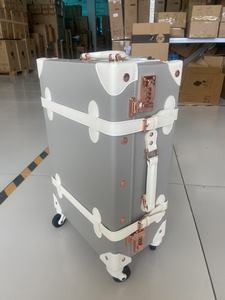 Juego de Maletas de Viaje de Lujo para Dama Estilo Vintage en Cuero PU Hecho a Mano con Candado TSA Listo para Enviar - Product Image 6