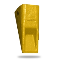 Dents de godet forgées 1U3301 J300 à pointe standard, pièces d'usure pour excavatrice, adaptées aux chargeuses sur pneus et pelles rétrocaveuses, remplacement OEM