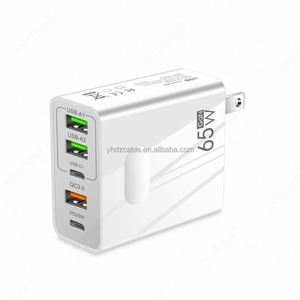 Nuevo Cargador Portátil de Viaje de Nitruro de Galio (GaN) con PD, Tipo C, USB, 65W para Teléfono - Product Image 6