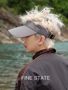 Thoáng khí nhanh chóng khô thể thao Headband mồ hôi thấm nước ngoài trời Golf chạy Sun <span class=keywords><strong>Visor</strong></span> <span class=keywords><strong>hat</strong></span> - Product Image 3