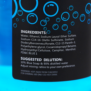 500ML Tattoo <strong>Blue</strong> <strong>Soap</strong> for Tattoo Aftercare - Product Image 5