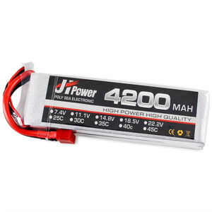 Jhlipo במפעל ישיר <span class=keywords><strong>7.4v</strong></span> 2s 4200mah 35c rc rc <span class=keywords><strong>lipo</strong></span> חבילה ליתיום יון עבור rc מטוס רכב סירה מודל סיטונאי מחיר - Product Image 3
