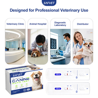 Kit de test rapide CHW Ag pour la détection de l'antigène de la fièvre canine (CHW) par bandelette, résultat en 5-10 minutes, usage vétérinaire, fabrication en usine
