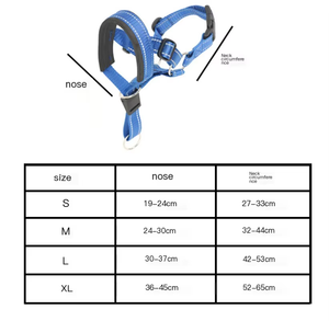 Bozal de Adiestramiento para Perros Kangdarpet Anti-Ladridos - Malla Transpirable Reflectante, Ajustable para Perros, Seguro y Cómodo para la Boca de las Mascotas - Product Image 5