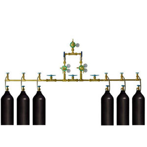 Collettore della bombola del Gas di rame per la stazione di rifornimento dell'ossigeno del sistema della conduttura dell'ossigeno dell'ospedale acciaio inossidabile Sus304 - Product Image 3