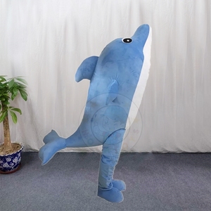 Costumes de mascotte de <span class=keywords><strong>dauphin</strong></span> bleu Hola pour adultes - Product Image 2