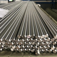 Barre ronde en acier inoxydable ASTM A276 316Ti 16 mm 20 mm 25 mm, tige résistante à la corrosion pour pièces chimiques et haute température