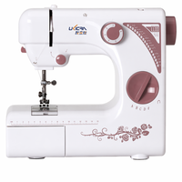 Machine à coudre domestique pour le bricolage à domicile avec moteur à économie d'énergie, commandes pratiques, idéale pour les débutants et les enfants.