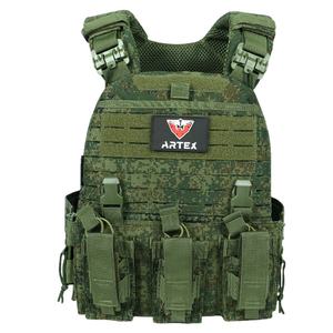 Gilet tactique en nylon 1000D découpé au laser, équipement d'armure, gilet vert durable, porte-plaque réglable, gilet tactique - Product Image 2