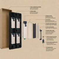Remplacement de l'ensemble écran tactile LCD pour téléphone mobile OnePlus 9 5G