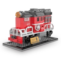 Leagoo — blocs de construction éducatifs pour enfants, 235 pièces, blocs de Train urbain cargo, ensemble de jouets pour garçons
