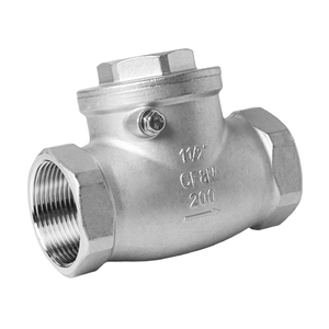 Nhà Máy Trực Tiếp Thép Không Gỉ Đu Kiểm Tra Van Một Cách Hướng Dẫn Sử Dụng Luồng Chảy Ngược Preventer Cho Nước - Product Image 5