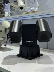 Heavy-Duty máy ảnh Ngoài Trời Laser hệ thống an ninh xe Roof mounted đa-lens HD IR dài khoảng cách PTZ CCTV Camera nhiệt - Product Image 3