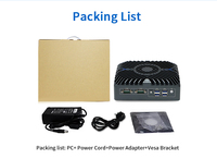 Nuevo Mini PC Industrial sin Ventilador de 12.ª Generación con Intel I7-1255U de 10 Núcleos, 3*2.5GbE, 3 HD-MI, DDR5 5600 mhz, NVMe PCIe 4.0 para Computación en el Borde