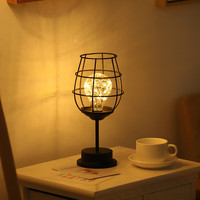 Veilleuse LED Créative en Fil de Cuivre, Modèle Bouteille Lumineuse Simple, Émission Rouge, Alimentée par Piles, Décoration de Chambre Cœur de Fille