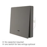 Interruptor de Pared Inteligente Tuya ZigBee3.0 con Control por Voz, Control por Aplicación, Temporizador, Iluminación LED Eléctrica para el Hogar