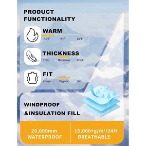 Combinaison de ski personnalisée pour enfants, garçons, imperméable, isolée, vêtements de neige, 220g, impression numérique, logo sur la manche gauche - Product Image 6