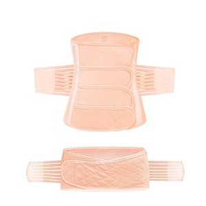 Faja Postparto Transpirable y Elástica de <span class=keywords><strong>4</strong></span> Capas Superpuestas, Estabilizador de Pelvis y Cinturón Moldeador Corporal Postparto - Product Image 1