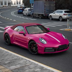 Nouveauté <span class=keywords><strong>TUP</strong></span> Starlight Rouge rubis TPU Film de protection de carrosserie automobile auto-cicatrisant à changement de couleur Finition brillante - Product Image 1