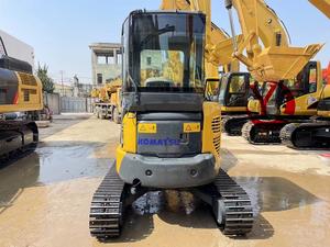 Excavatrice Komatsu PC35MR 2024, 3,5 tonnes, performances certifiées EPA CE, composants principaux : moteur, boîte de vitesses, pompe, roulement, godet de 0,175 m - Product Image 4