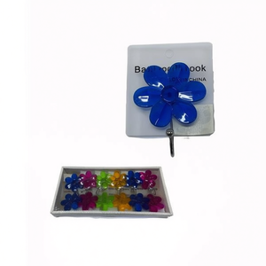 Flower Suction Hook 12Pcs Multicolor Wall Storage Hook - Product Image 1