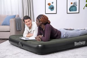 Bestway 6716S Tritech Air <strong>Mattress</strong> <strong>Queen</strong> with Rechargeable Pump 2.03m X 1.52m X 25cm Hospital &amp; Bedroom Use 300kg Capacity - Product Image 3