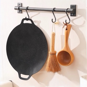 28/30/34/38/42cm gang nhà bếp vỉ nướng BBQ Tấm nướng không dính Hàn Quốc nướng chảo chiên cho cắm trại ngoài trời giá rẻ tất cả các kim loại - Product Image 5