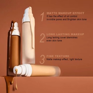 คุณภาพสูงรองพื้นของเหลวฝาครอบยาวนานฉลากส่วนตัวเคลือบแต่งหน้ากันน้ํารองพื้น - Product Image 5