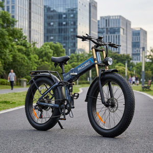 จักรยานไฟฟ้า PASEBIKE P26 PLUS พับได้ 48V 25AH 1500W มอเตอร์แบบไร้แปรงถ่าน สำหรับขับขี่ออฟโรด แบตเตอรี่ลิเธียมในตัว รับน้ำหนักได้ 300 ปอนด์ - Product Image 3