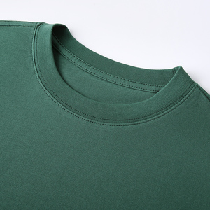 US Size Oversized Unisex <b>Tshirt</b> 260 GSM 100% Cotton Dropped Shoulders Custom Logo Print Heavyweight High Quality Knitted High - Product Image 4