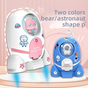 Nouvelle <span class=keywords><strong>tirelire</strong></span> lance-roquettes en plastique, résistante aux chutes, pour enfants, ornement créatif DIY, <span class=keywords><strong>tirelire</strong></span> de dessin animé, cadeau pour étudiante - Product Image 3