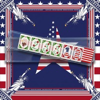 Jeu de Mahjong Américain de Luxe Professionnel 160 Tuiles, Haute Qualité, 4 Joueurs, pour Jeux de Société Traditionnels en Famille