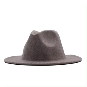 Chapeau en feutre de laine pliant portable polyvalent avec logo imprimé personnalisé - Product Image 3