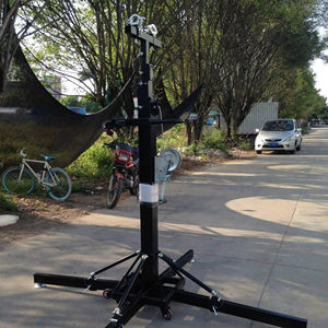 Soporte de Elevación Telescópico Móvil de 6M de Altura, Soporte Cuadrado para Iluminación de Eventos, Soporte de Manivela, Certificado FS TUV, Aleación de Aluminio - Product Image 1