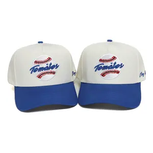 Custom 5 Panel Famous Brand Stylish Embroidery Baseball Cap Premium 58cm Cool Soft Cotton Personalized Caps For Men And Women