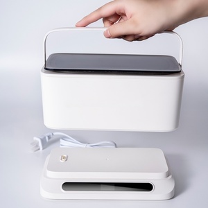 Nueva Máquina de Limpieza Ultrasónica Portátil y Recargable para Dentaduras Postizas, Joyas, Gafas y Retenedores - Product Image 1