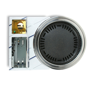 专业韩国内置木炭和丁烷气体烧烤烧烤架，适用于商业餐厅 - Product Image 5
