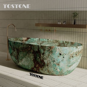 Tostone Liste des achats des personnes les mieux dotées : Mobilier de salle de bain <span class=keywords><strong>en</strong></span> marbre vert du Brésil, véritable luxe, gravé CNC, pour projets - Product Image 1