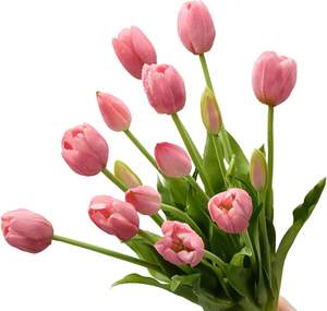 Vente en gros de fleurs artificielles réalistes au toucher réel, arrangements de tulipes, décoration décorative, décoration de mariage, décoration de la maison - Product Image 3