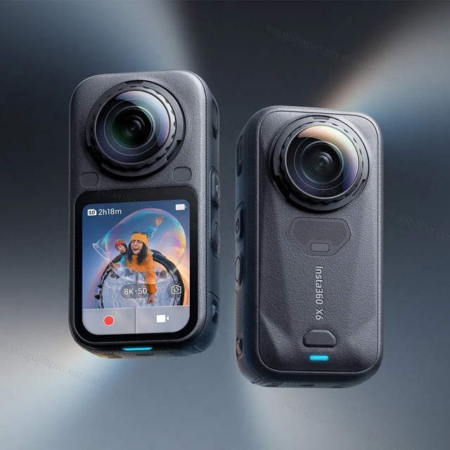 2026 Insta360 X6 8K 360 Panoramic Action Camera Dual Sensor 120MP 20m Waterproof WiFi 6 64GB Storage Global Supplier