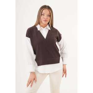 Blusas Casuales para Mujer, Transpirables, con Cuello con Volantes Bordados, Solo Disponibles en Tallas XL y XXL, para Primavera, Verano y Otoño, Venta al Por Mayor - Product Image 2